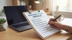 upload blog post format