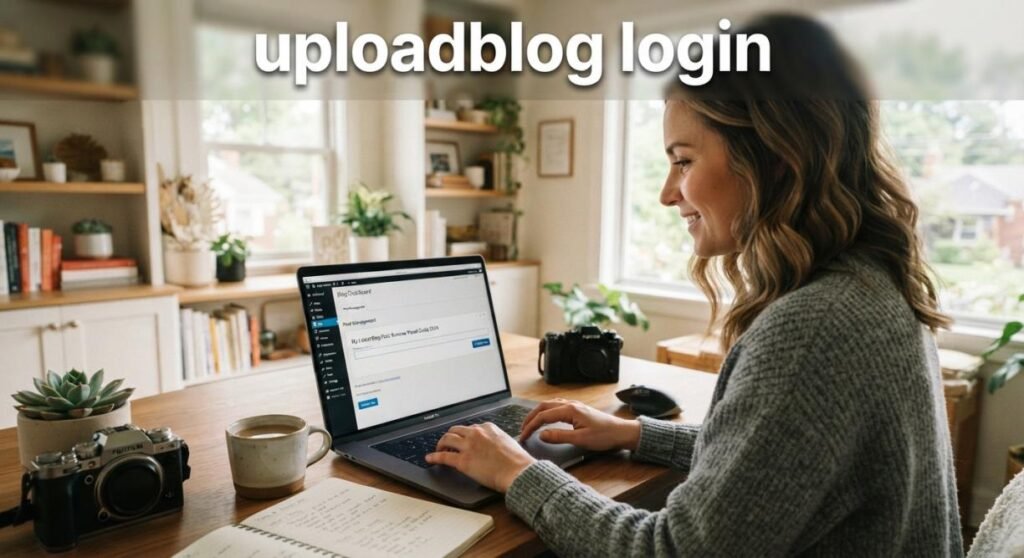 uploadblog login