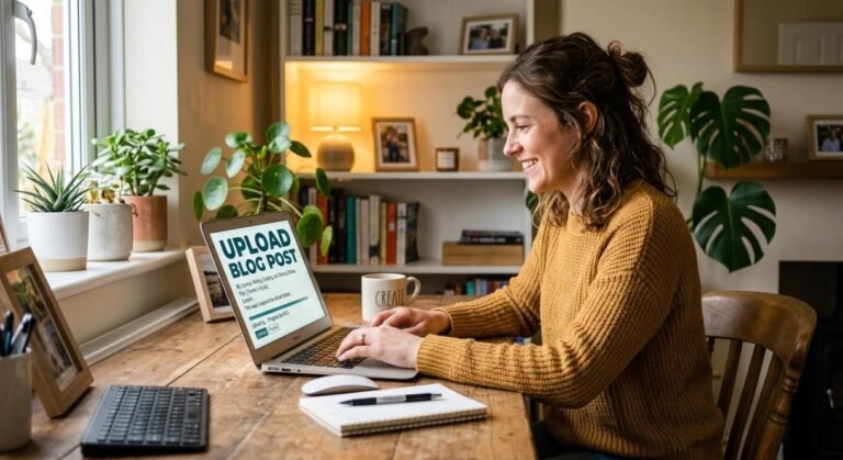 uploadblog post