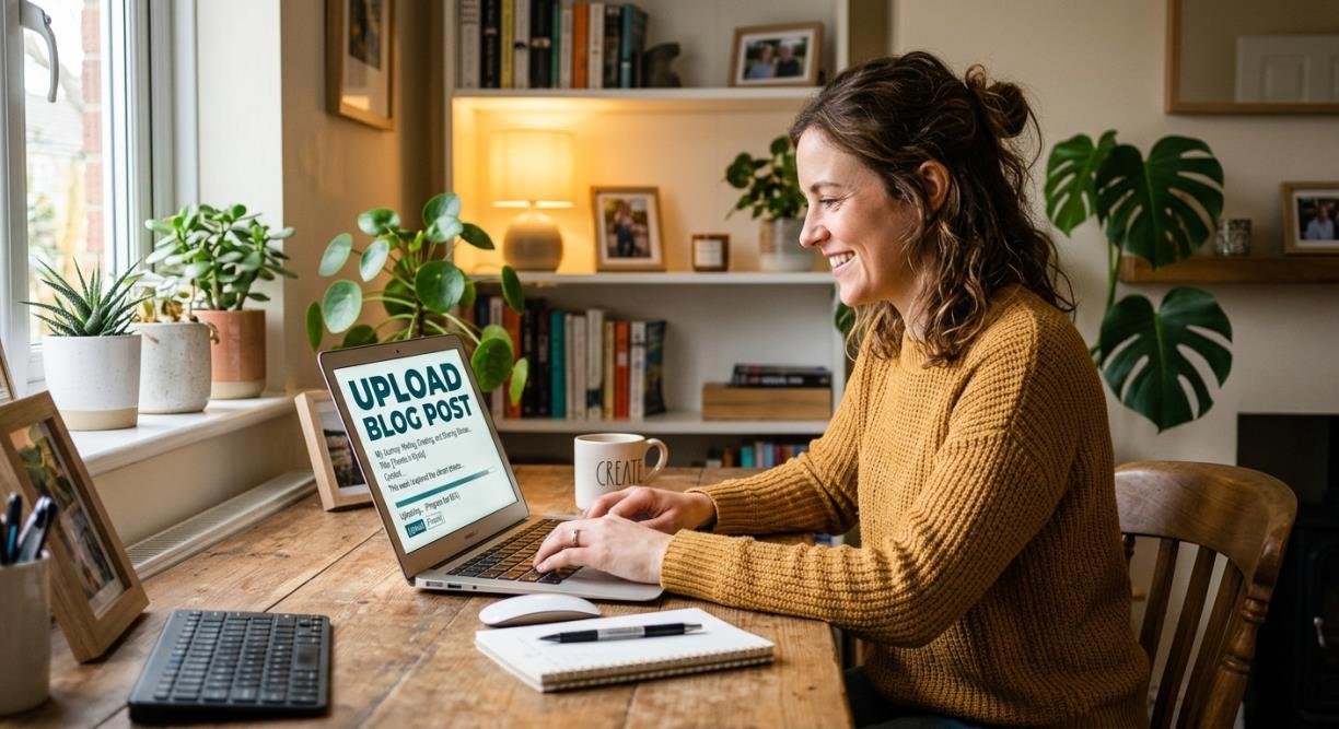 uploadblog post
