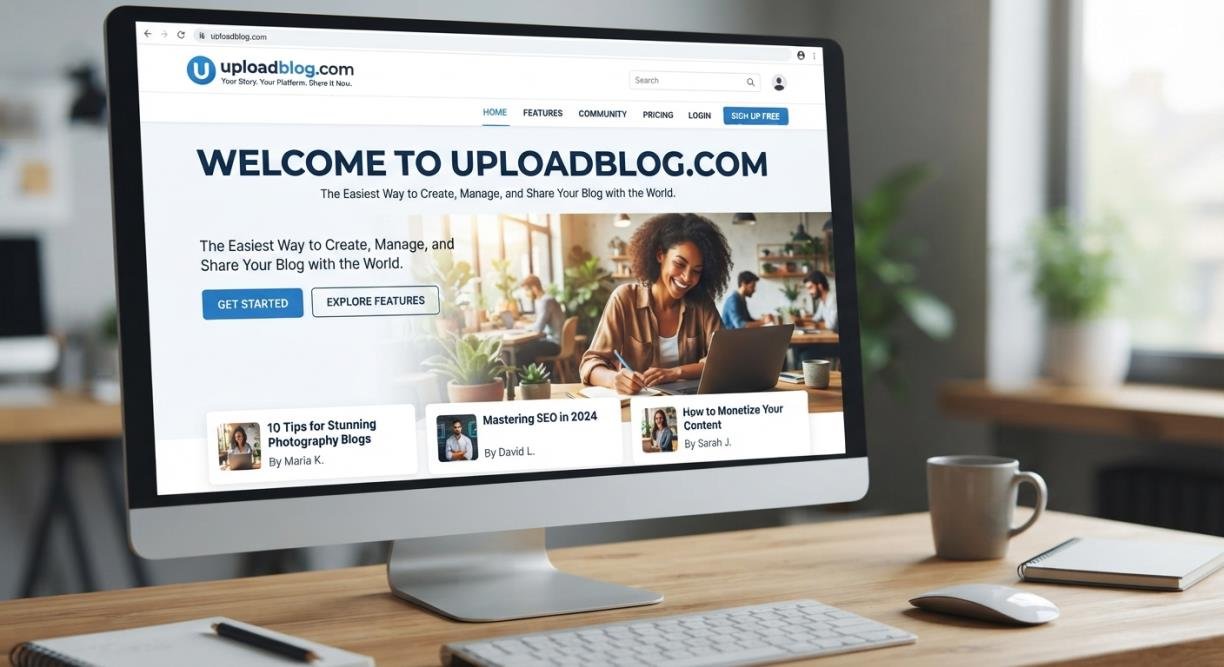 uploadblog.com page