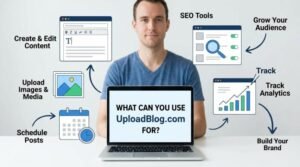 what is uploadblog.com and how does it work?