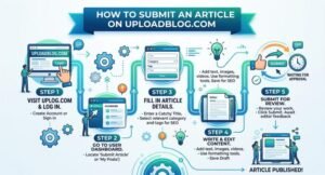 how do i submit an article on uploadblog.com?